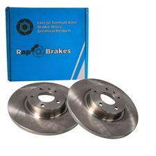 2x RAP BRAKES BREMSSCHEIBEN 281mm VOLL VORNE passend für ALFA ROMEO 147 156 | R-