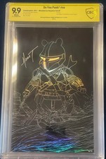 Do You Pooh? #nn Mandalorian Artist Variant Foil CBCS SS 9.9 Marat Mychaels comic cover
