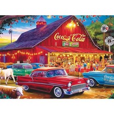 300 Piece Jigsaw Puzzle 15 inches x 20.5 300 pieces , Night Car Life