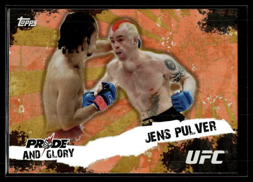 Jens Pulver #PG-5 2010 Topps UFC Pride and Glory card