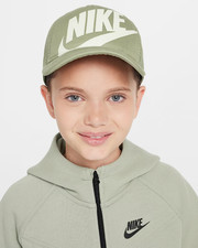 Nike Rise Futura YOUTH Trucker Cap Snapback Adjustable Sage Green
