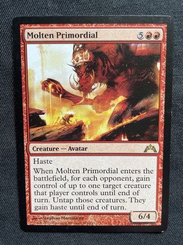 MTG - Molten Primordial - Gatecrash, Pack Fresh