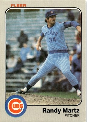 1983 Fleer #501 Randy Martz