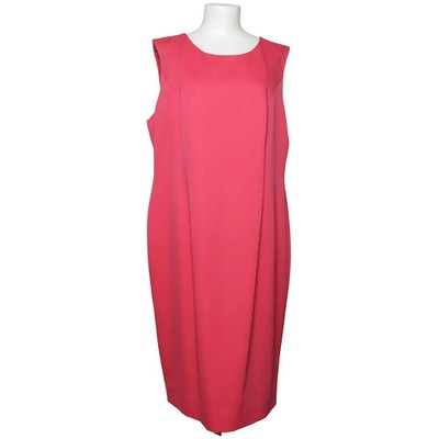 Kleid, Größe: 52, Pink, Einfarbig, Damen #jOj
