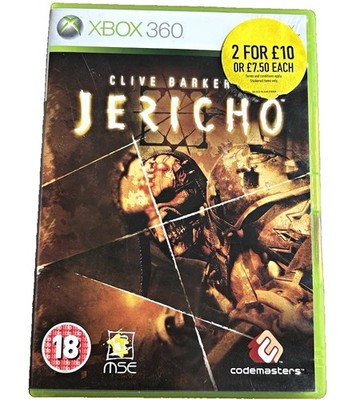 Clive Barker's Jericho Microsift Xbox 360 PAL UK komplettes Handbuch getestet funktioniert