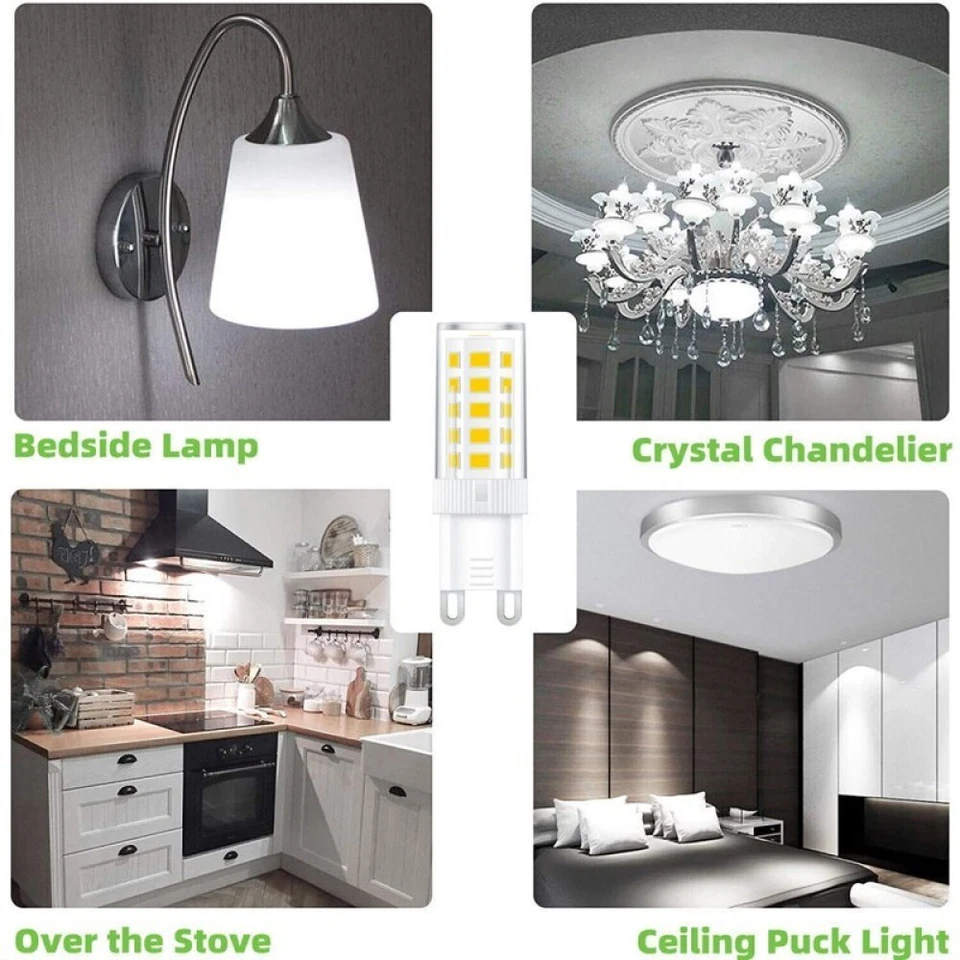 10X G9 Led Bulb 5w Cool/Warm White Capsule Lamp Replace 40w Halogen Light Bulbs - Image 4 of 4