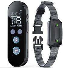 Dog Shock Collar with Remote Control, Dog Training Collar for Large Medium Do...