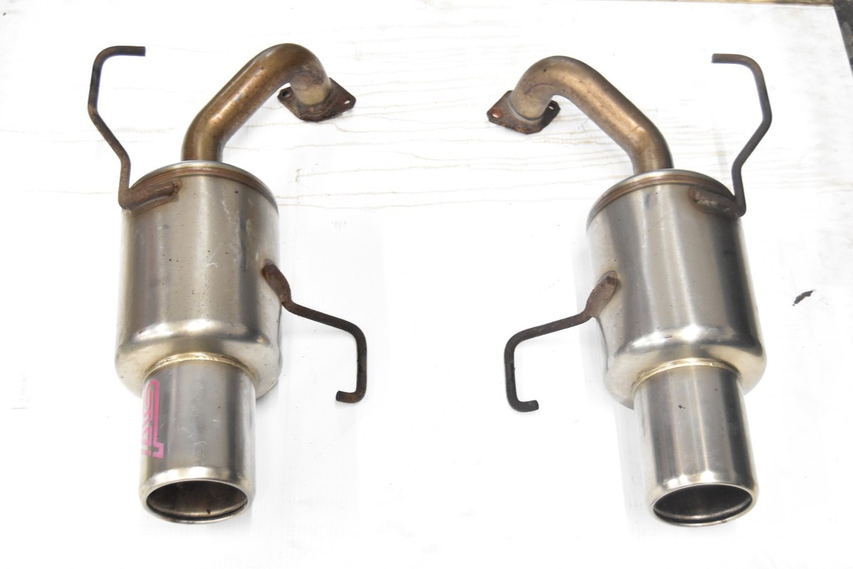 JDM Genome Subaru Legacy BL5 BP5 B4 Sti twin exhaust muffler BH5