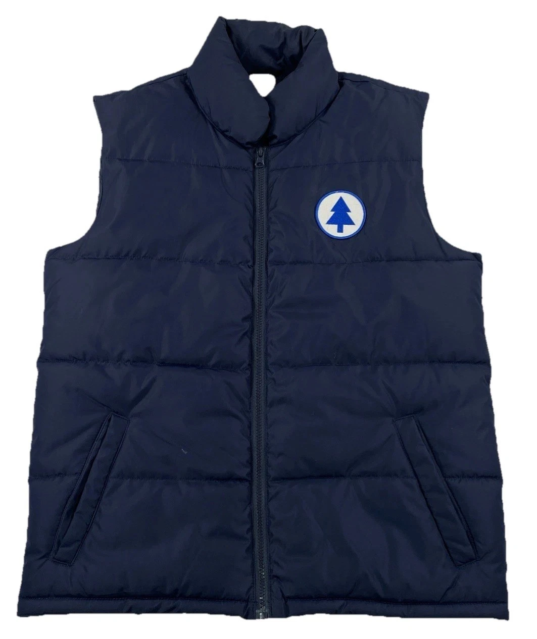 Gravity Falls Dipper Pines Puffer Vest Cosplay Navy Blue Disney Size Small
