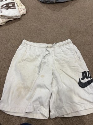 mens nike just do it sweatshorts size large