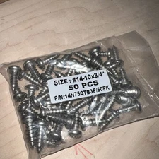 (50-Pk) Pin Torq Screw #14-10 x 3/4”" 14N250QTB3P/50PK Scranton Products