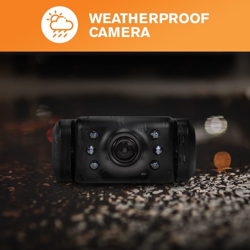 | Vehicle Backup Camera System, 5” Dash Cam, Rear View Car Monitor, Digital W... - Picture 4 of 5