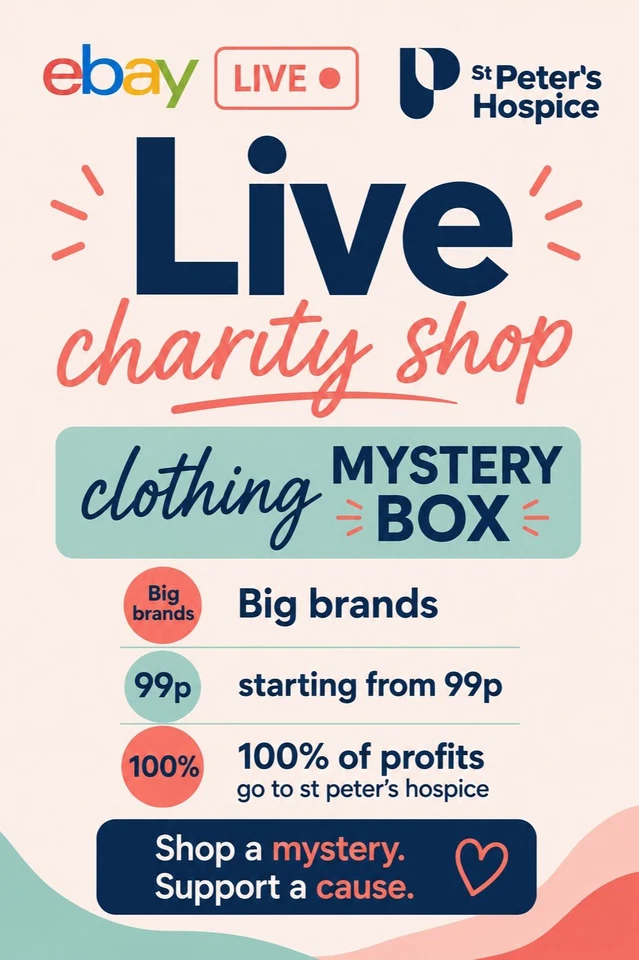 Mystery Box clothing eBay live Charity Shop Starting from 99p