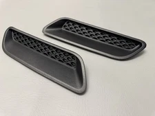 2013-2018 DODGE RAM R/T HOOD INSERT VENT SCOOP PAIR LEFT RIGHT OEM NEW