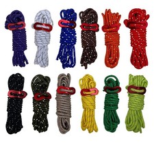 Verstellbares Camping Seil 4mm x 4m mit Refle...
