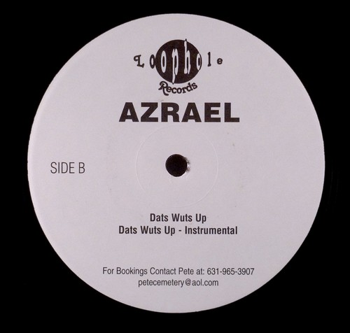 Azrael - The Jump Off 12" RARE NY INDIE RAP PROMO *LOOPHOLE* '99 EX+ hear - Imagen 2 de 2