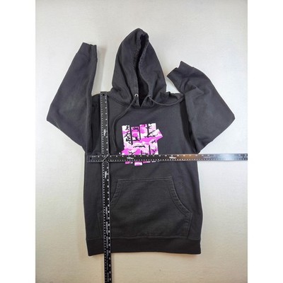 Anti Social Social Club x Undefeated Pink Camo Hoodie Black Size