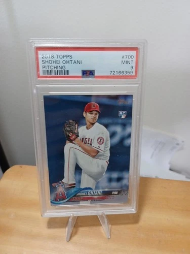 2018 Series 2 Topps Shohei Ohtani Pitching (RC) #700 PSA 9