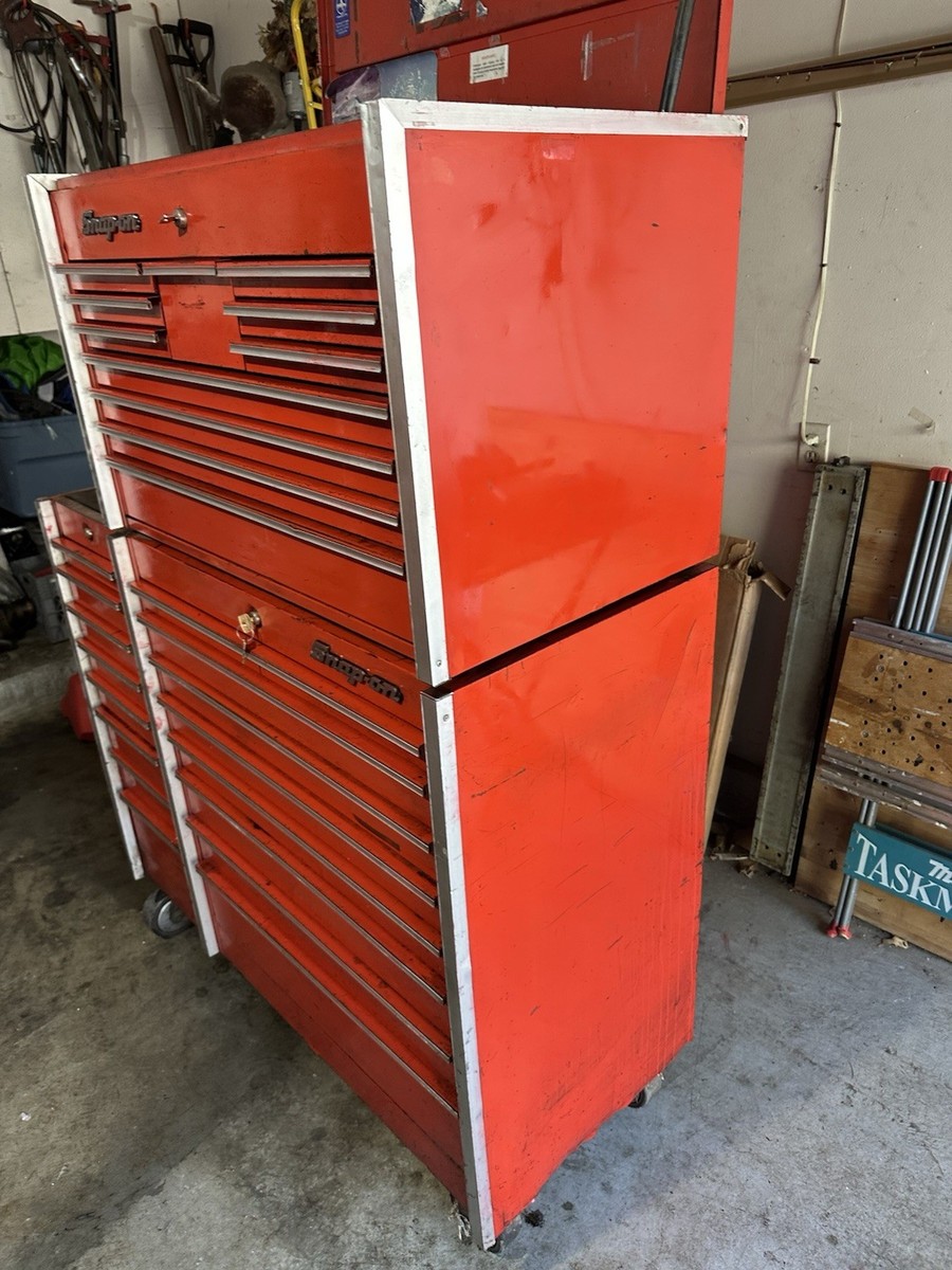 Snap On KR-660B & KR-650 27 Drawers Tool Chests Set Snap On Heavy