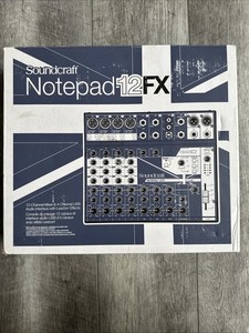Soundcraft Notepad 12fx | eBay