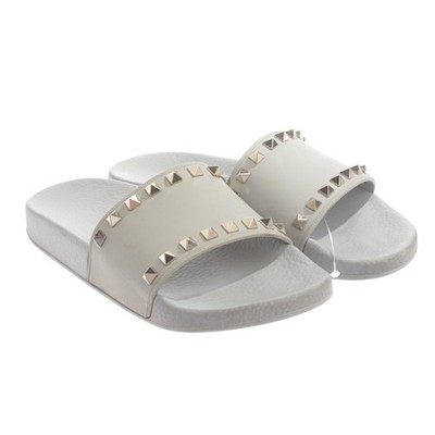 Valentino Slides 37 EUR Grau Sehr gut