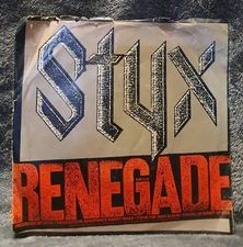 Styx Renegade / Sing For The Day (1978) 45rpm Rock Classic Rock