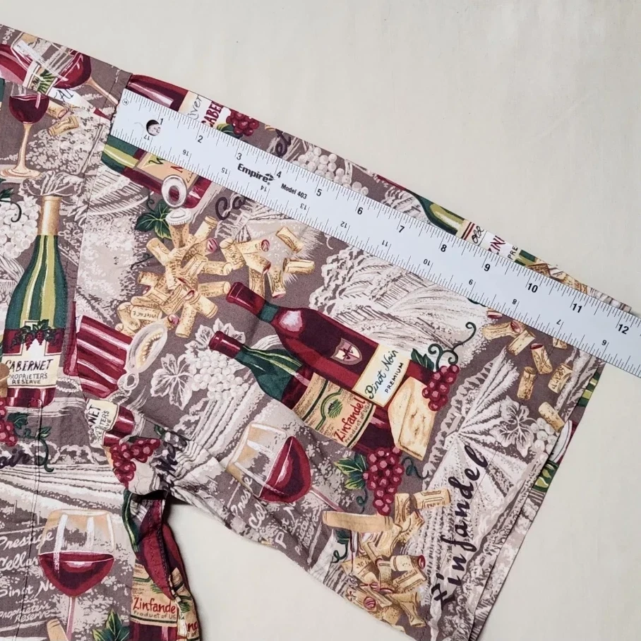 Camisa Reyn Spooner Hawaiana Gráfica Hombres Talla Mediana Calce Clásico Cuello Foto 4 de 4