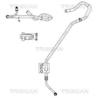 Triscan Hydraulikschlauch Servoleitung Lenkung Passend FüR VW Golf Vento | 8516