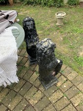 5 Concrete Lion Statues