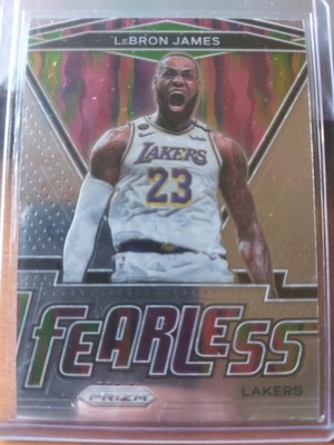 2020-21 Panini Prizm - Fearless LeBron James #6