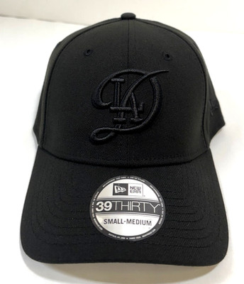 Los Angeles Dodgers MLB NE 2024 City Connect ALT Flex-Fit  Hat~Black/Black