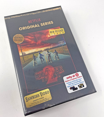 Stranger Things Season 2 Blu-ray DVD Set Target Exclusive Retro Brand New Sealed