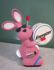 Energizer Bunny Bass Drum Coin Bank Battery AA Cell Excellent Condition