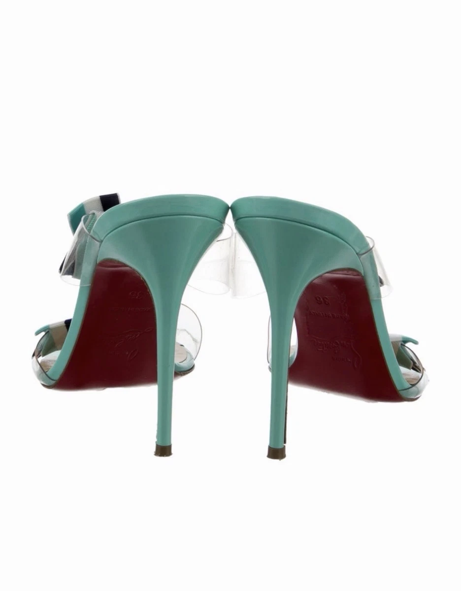 Christian Louboutin ターコイズ スエード ハイヒール Christian Louboutin Blue Stiletto Heels for Women for sale | eBay