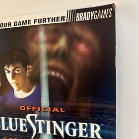 Official Blue Stinger Brady Games Strategy Guide Sega Dreamcast, Nice shape!