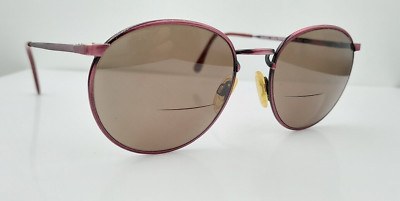 Fratelli Lozza Vintage Fratelli Lozza Cardigain Purple Round Metal Sunglasses Italy ...