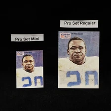 1991 Barry Sanders Detroit Lions Pro Set Mini #388 ... See Description