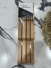 Wusthof 7-slot In-Drawer Knife Organizer (Natural Wood, One Size)