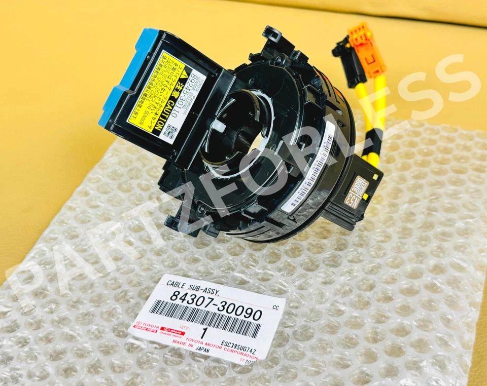 84307-30090 CABLE SUBCONJUNTO TOYOTA GENUINO 4RUNNER SCION TC GX460 RX350, ESPIRAL Foto 3 de 4