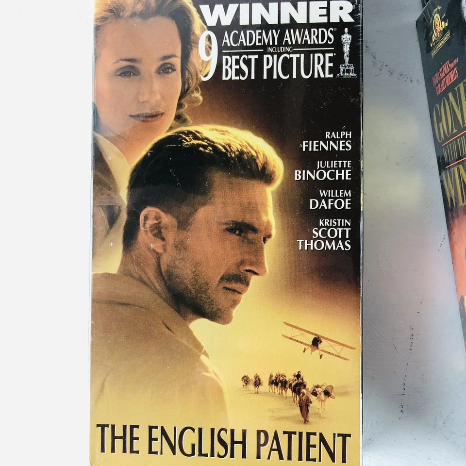 Classic Movie Lot (4) VHS Casablanca-Gone With The Wind-The English Patient NEW - Image 3 of 4