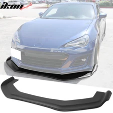 Universal RB Style PP Front Bumper Lip Body Kit Splitter Spoiler Lip Unpainted