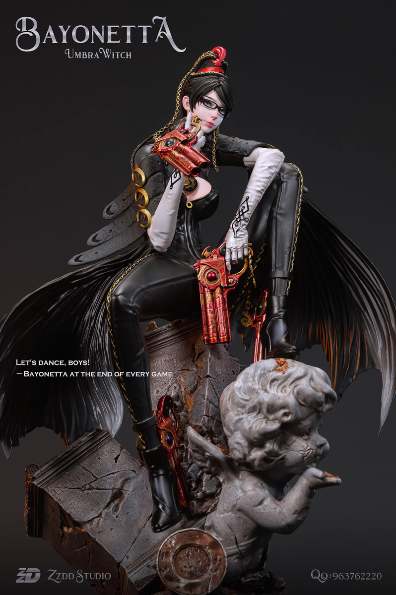 ZZDD Studio Bayonetta 1/4 Bayonetta Cereza EX GK Resin Painted