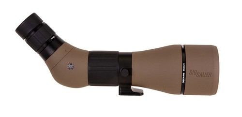Sig Sauer #SOO82001 OSCAR8 27-55x80 HDX Angled Spotting Scope, Flat Dark Earth - Picture 6 of 9