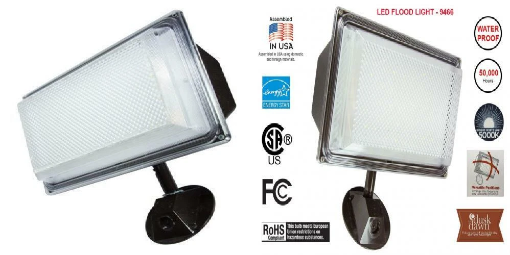 Lights Of America Led Dusk To Dawn Outdoor Security Floodlight Shelly