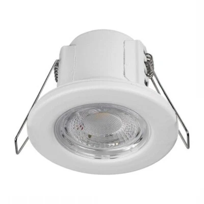 V-TAC 5W Fire Rated LED Dimmable Downlight Spot Spotlights IP65 white Warm White 3000k