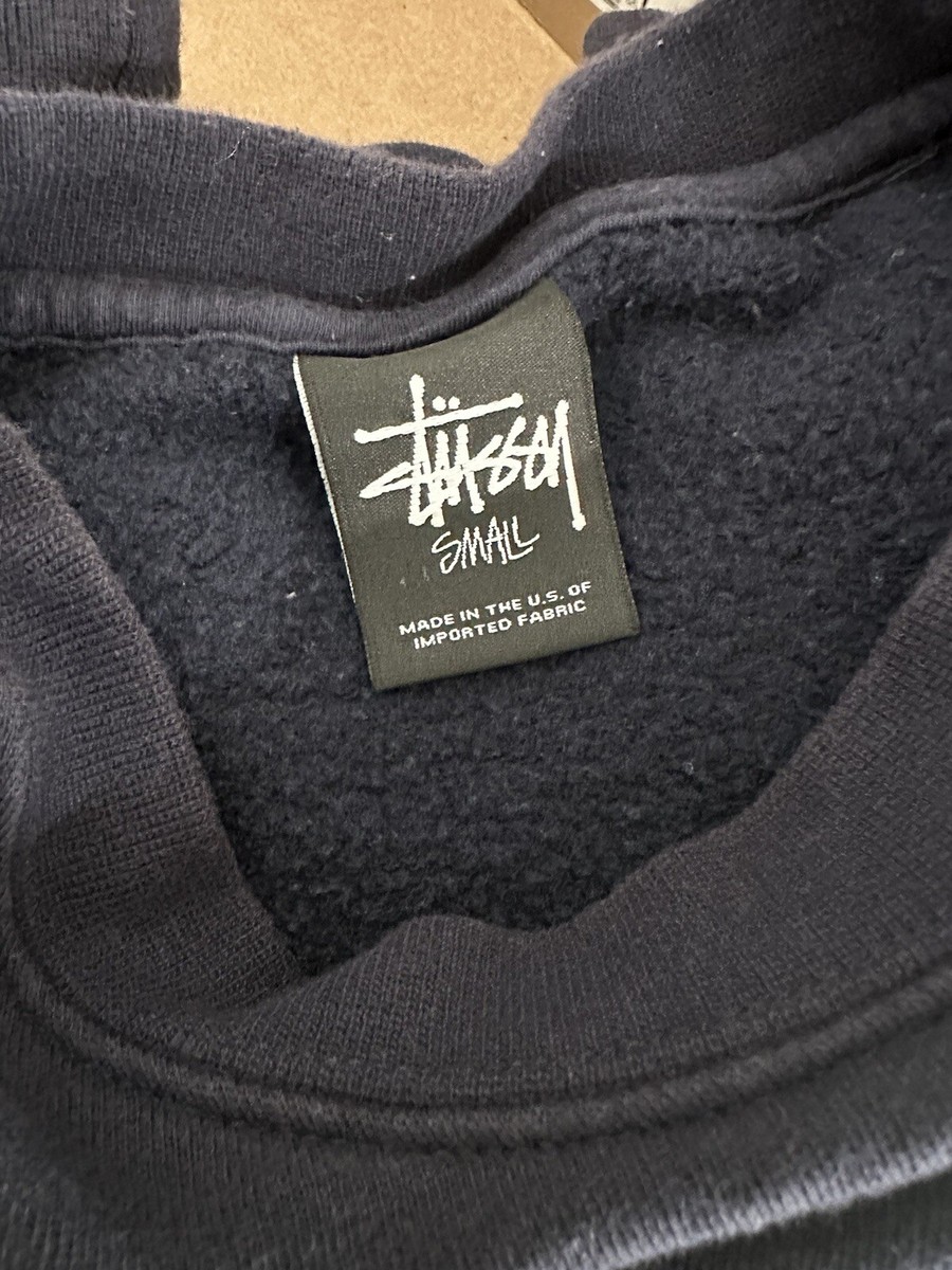 Stussy Authentic Gear Worldwide Crewneck Sweater Size Small Stussy Authentic Gear Worldwide Crewneck Sweater Size Small