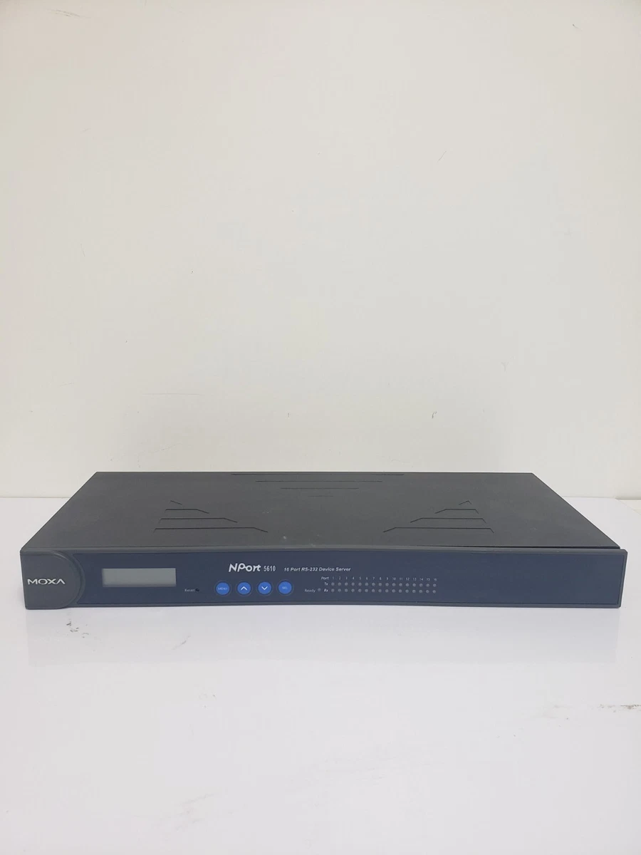 MOXA NPORT 5610 16 PORT RS-232 DEVICE SERVER