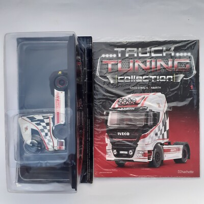 Miniature Iveco Stralis Tuning Abarth Hachette - 1/43 Neuve Sous Blister