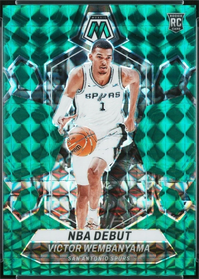 25+ Panini Mosaic Victor Wembanyama 2023-24 #257 for sale
