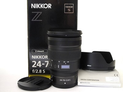 Nikon Nikkor Z 24-70mm 2.8 S Objektiv für Nikon Z Gewährleistung 1 Jahr